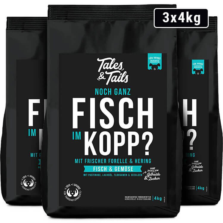 Noch ganz Fisch im Kopp 3x 4 kg